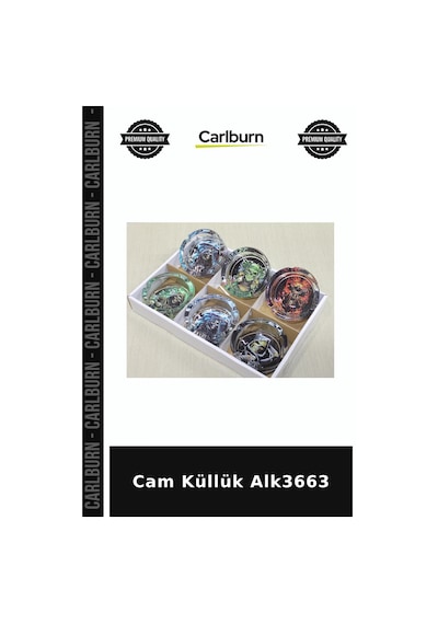 Özel Üretim Ev Aksesuarı Masaüstü Dekoratif Salon Ofis Şık Hediyelik Cam Küllük Alk3663