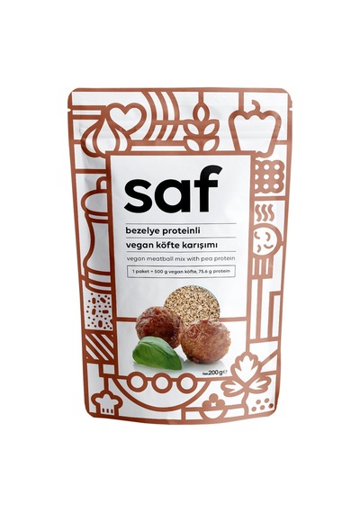 Saf Bezelye Proteinli Vegan Köfte Karışımı 200 G - 3 Adet Tarı