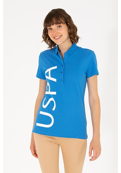 U.S. Polo Assn. Kadın Polo Yaka Tişört 50262939-vr033 168389