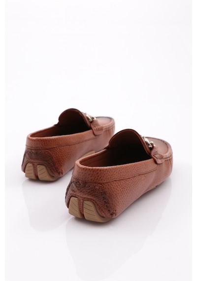 Dgn 1010 Erkek Metal Aksesuarli Comfort Ayakkabi 1010-2531-R2133 Taba