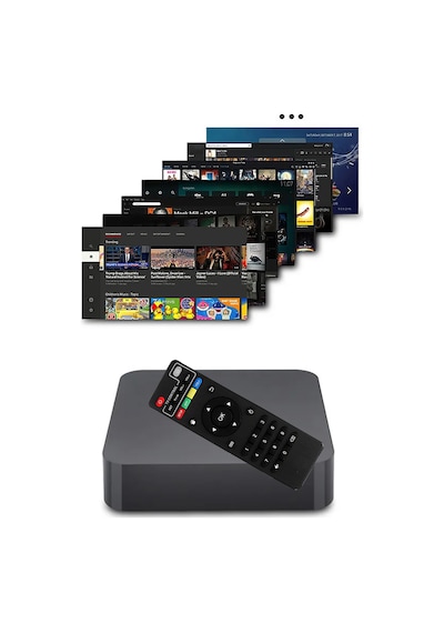 Thentech 4 Çekirdekli İşlemci Hızlı Akıcı Kullanım 4k Çözünürlük Desteği Android Tv Box