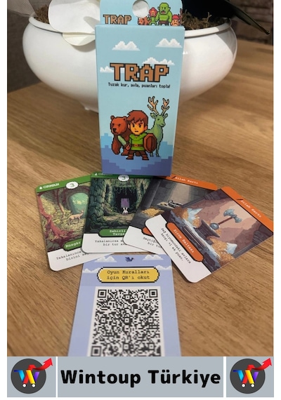 Wintoup Yeni Sezon Eğlenceli Arkadaş Ortamı Aile Şans Komedi Strateji Beceri Geliştiren Kart Oyunu-trap