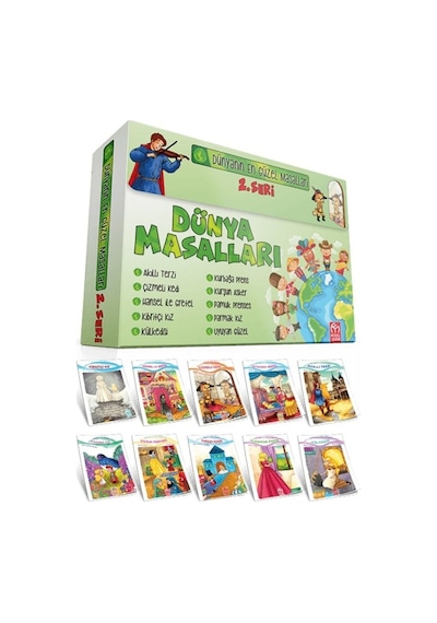 Model Yayınları Dünya Masalları 2.Seri 10 Kitap