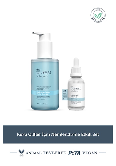 Kuru Ciltler Için Nemlendirme Etkili Set