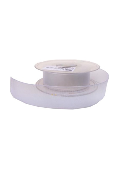 Şifon Kurdele 2.5 Cm (20 Metre) Beyaz