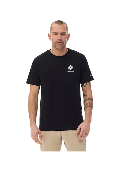 Columbia Cs0481 Csc M Stacked Gem Ss Erkek T-shirt-33126 Siyah