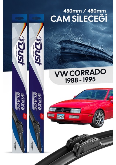 Volkswagen Corrado Silecek Takımı 1988-1995 Uyumlu 480mm/480mm