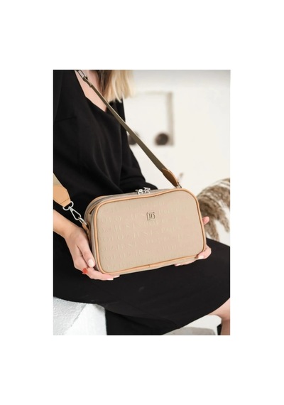 Just Polo Kadın Yeni Sezon Gofraj Baskılı Omuz Çantası 232053mh Kum 79778637
