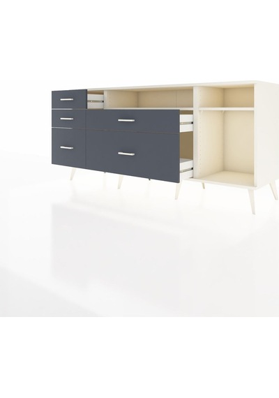 Hyperion Konsol 2 Raflı 5 Çekmeceli 176x44x83 Aytaşı-aytaşı/antrasit Aytaşı/antrasit Hyperion Konsol 2 Raflı 5 Çekmeceli 176x44x83 Aytaşı-aytaşı/antrasit Aytaşı/antrasit