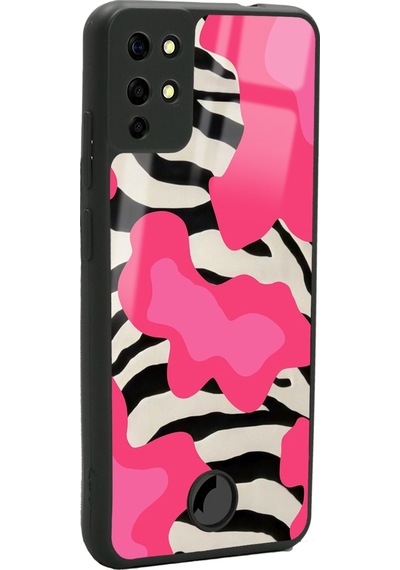 Reeder S19 Max Pink Milky Tasarımlı Glossy Telefon Kılıfı Çok Renkli
