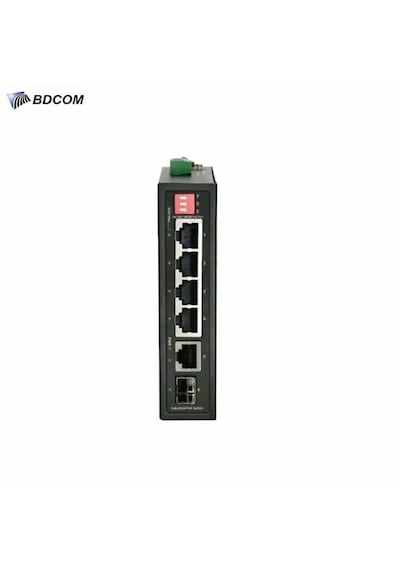 Bdcom Ies200-lstw2040p 6 Port Gıgabıt 4xpoe 120w 2x1000 Sfp Endüst Yön. Switch