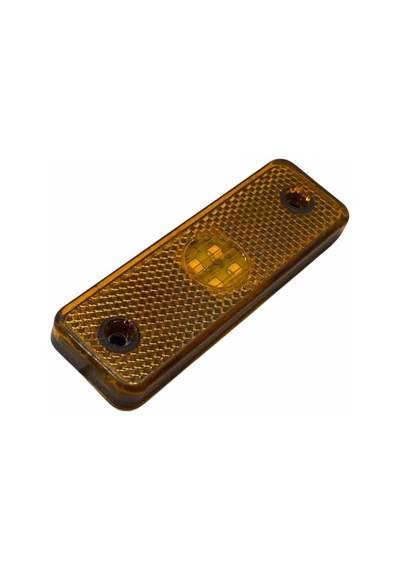 24v Yan Sinyal Lambası Dorse Side Marker 4 Ledli Turuncu 98 32 Mm