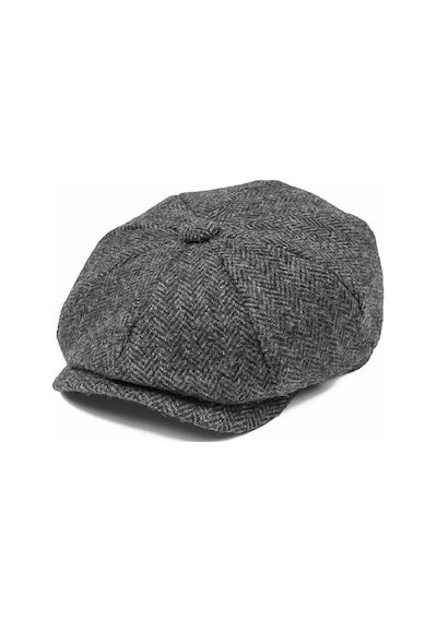Takı Dükkanı Siyah Erkek Kasket Baretta Peaky Blinders Şapka Cp231