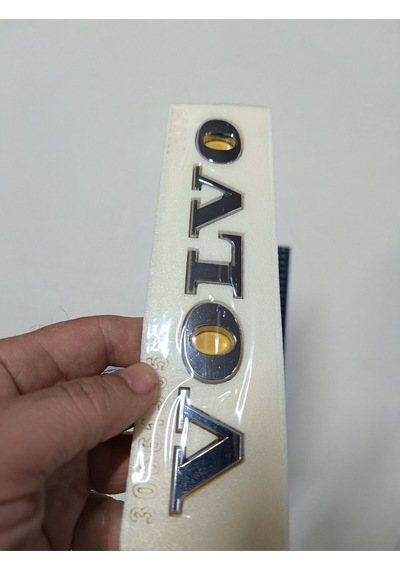 Volvo S80 1998 2006 Uyumlu Volvo Krom Bagaj Yazısı Eski Tip 3m 3d Abs