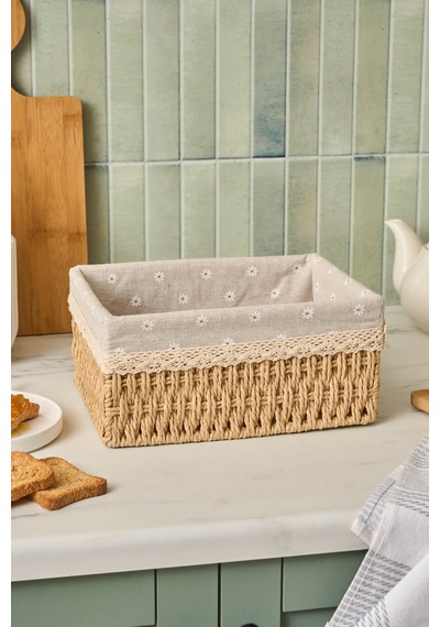 Emsan Olive Ekmek Sepeti 26 Cm Bej
