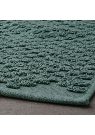 Ikea Fjallkattfot Banyo Halısı Paspas 50 X 80 Cm Turkuaz