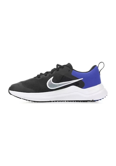 Nike Downshifter 12 Nn Running Black Blue Yürüyüş Koşu Ayakkabısı Siyah Mavi Siyah - Mavi