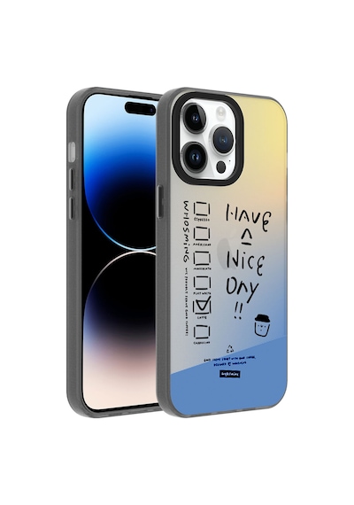 Zore İphone 14 Pro Max Uyumlu Desenli Ogaa Dragon Sert Kılıf-have