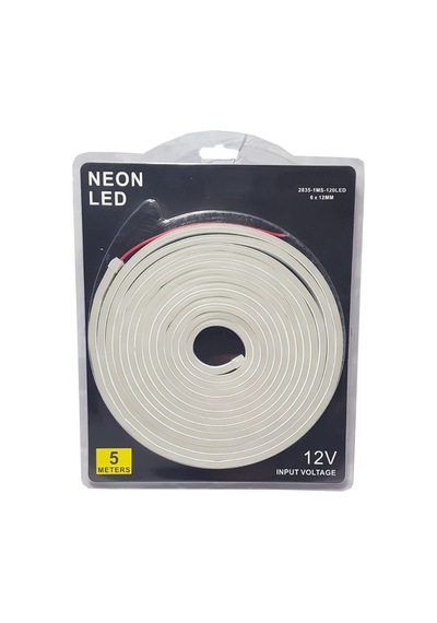Yeni Nesil Tabela Led 12 Volt 6X12Mm Esnek Neon Led 5 M N11.9767