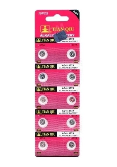Ers Tıanqıu Ag4 Lr626/377 Tcxalin 10'lu Düğme Pil
