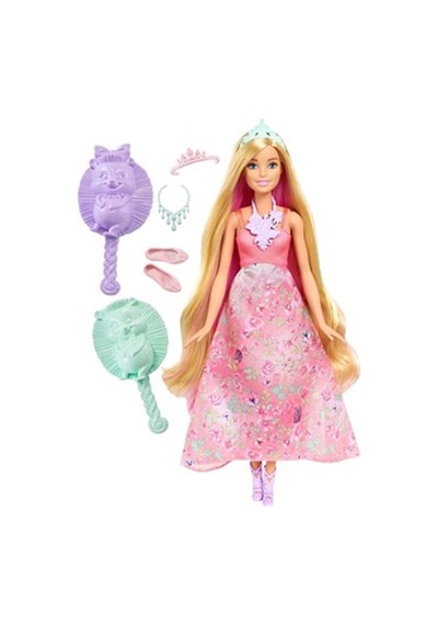 Barbie Hayaller Ülkesi Renkli Saçlı Prenses Dwh42