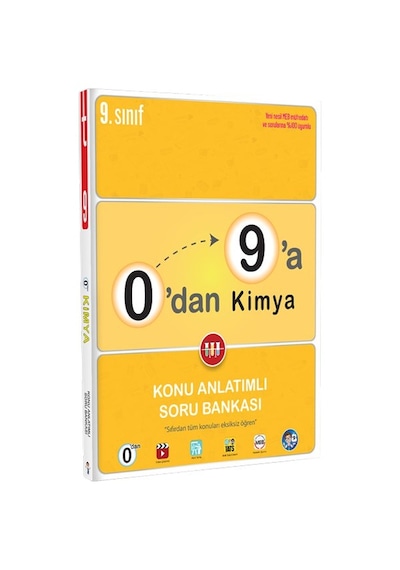 Tonguç Akademi Yayınları 9. Sınıf 0'Dan 9'A Kimya Konu Anlatımlı