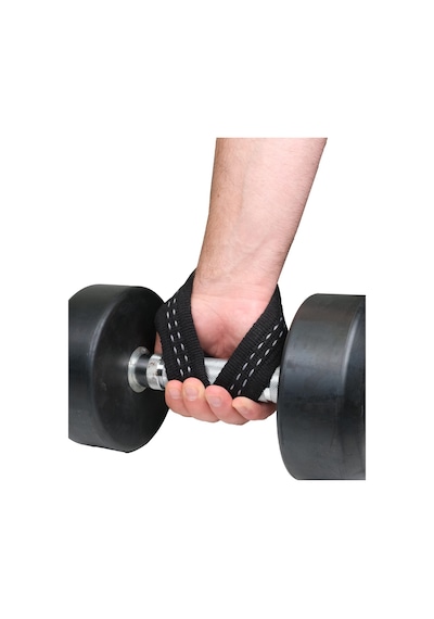 Musclecloth 8 Loop Lifting Straps Siyah