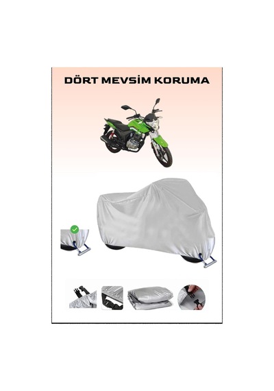 Kuba Cr1 İçin Kilit Uyumlu Motosiklet Branda, Güvenli, Su Geçirmez Dayanıklı Kumaş