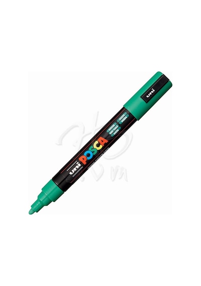 Uni Posca Marker Pc-5M 1.8-2.5 Mm Green