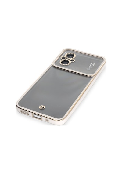Poco M5 Kılıf Liva Lens Silikon - Beyaz Bzsxx00 1