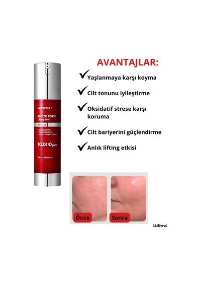 Medipeel Phyto Exosome Pdrn Lifting Serum 50 Ml Pdrn Ve Mikroiğneli Peptit Lifting Serumu