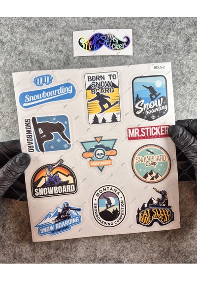Bdls2 Küçük Boy 10lu Sticker Seti