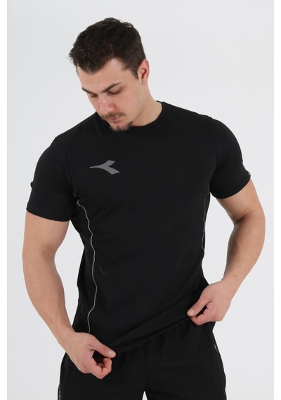 Diadora Satürn Antrenman T-Shirt Siyah