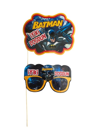 Batman Betmen Konuşma Balonu 1 Adet Gözlük 1 Adet Diğer