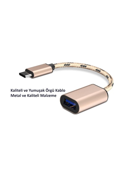 Gplus Tc319 Utv007 Chip Android Video Dvr Uyumlu Type C Otg Kablo