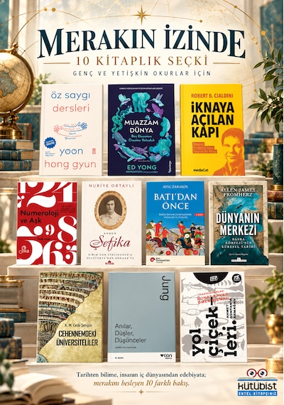 Kutubist Merakın İzinde 10 Kitap Seti Tarih, Bilim, Psikoloji, Kişisel Gelişim Ve Edebiyat