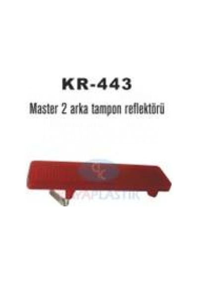 Gld-spt- Arka Tampon Reflektörü Master Iı-trfaıc Iı-ııı-movano Adet