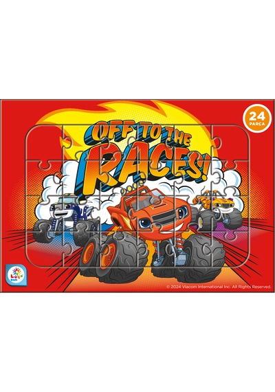 Blaze 24 Parça Frame Puzzle