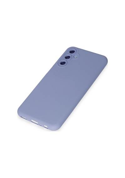 Samsung Uyumlu Galaxy M34 5g Uyumlu Kılıf Nano İçi Kadife Silikon - Lila