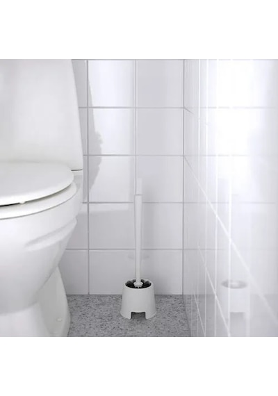 Sumuhome Bolmen Tuvalet Wc Fırçası Beyaz Beyaz