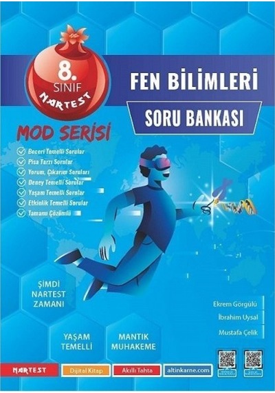 8. Sınıf Mod Fen Bilimleri Soru Bankası -  Nartest
