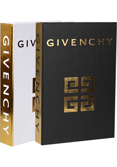 2'li Givench Siyah & Beyaz Gold Dekoratif Kitap Kutu