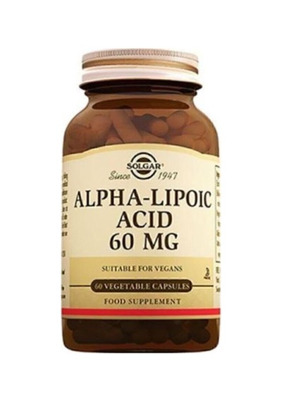 Alpha Lipoic Acid 60 Mg 60 Tablet