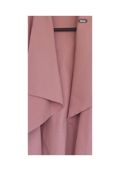 Lila Mare Tekstil Pudra Kaşe Kap Kaban Pembe Pembe