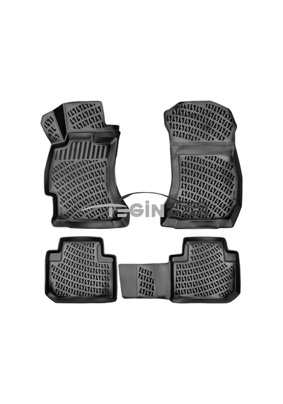 Subaru Forester 2007-2012 2.0 E-boxer Siyah 3d Havuzlu Paspas