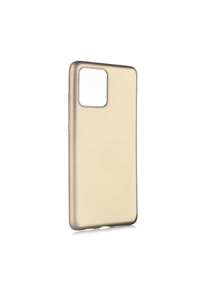 Samsung Galaxy S20 Ultra Kılıf Zore Premier Silikon Kapak Gold