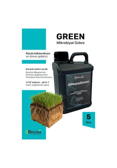 Bmusa Green 5 Lt Mikrobiyal Gübre 5 L