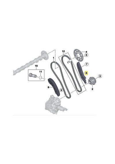 Bmw ve Mini Febi Üst Triger Gergi Paleti 11317797899