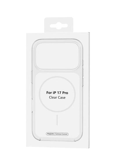 Joko Apple iPhone Uyumlu   17 Pro Max Vizima Animasyonlu Magsafe Kapak - Beyaz Düz Renkli