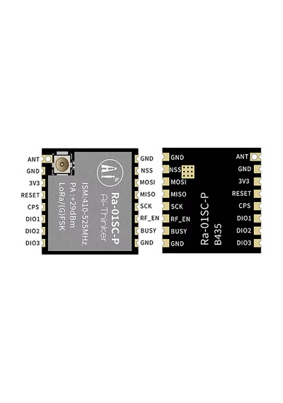 Lora Ra-01sc-p Rf Modül 410mhz-525mhz Llcc68+ Transceiver Uzun Mesafe 0.5km/10km Su Elektrik Gaz